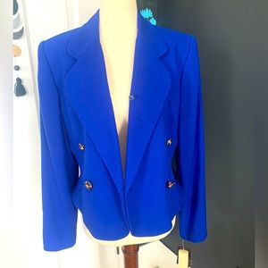 Vintage Royal Blue Blazer